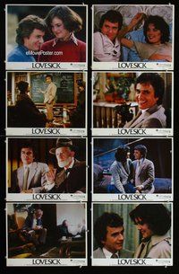 h154 LOVESICK 8 move lobby cards '83 Dudley Moore, Elizabeth McGovern