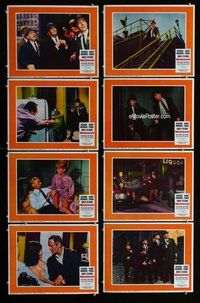 h160 MADIGAN 8 int'l move lobby cards '68 Richard Widmark, Henry Fonda