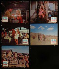 h616 RAGE 5 color deluxe 11x14 movie stills '66 Glenn Ford, Stella Stevens