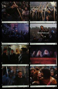 h201 ROBIN HOOD 8 color deluxe 11x14 movie stills '91 Uma Thurman, Bergin