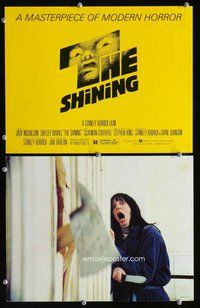 h913 SHINING 2 color deluxe 11x14 movie stills '80 Shelley Duvall, Kubrick
