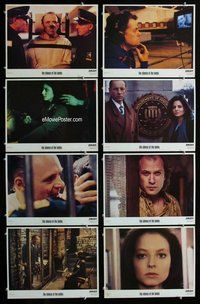 h212 SILENCE OF THE LAMBS 8 move lobby cards '90 Jodie Foster