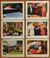 h519 SPLENDOR IN THE GRASS 6 move lobby cards '61 Natalie Wood, Beatty