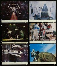 h521 STAR WARS 6 color deluxe 11x14 movie stills '77 George Lucas classic!