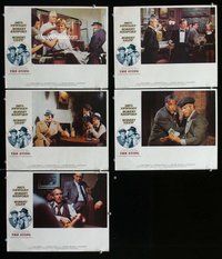 h629 STING 5 move lobby cards '74 Paul Newman, Robert Redford, Shaw