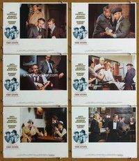 h522 STING 6 move lobby cards '74 Paul Newman, Robert Redford, Shaw