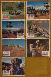 h409 TIME FOR KILLING 7 int'l move lobby cards '67 The Long Ride Home!