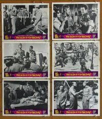 h540 WHAT DID YOU DO IN THE WAR DADDY 6 move lobby cards '66 Coburn