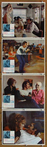 h684 FIVE EASY PIECES 4 Mexican move lobby cards '70 Jack Nicholson