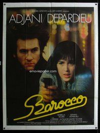 k130 BAROCCO French one-panel movie poster '76 Gerard Depardieu, Adjani