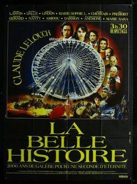 k182 LA BELLE HISTOIRE French one-panel movie poster '92 Claude Lelouch