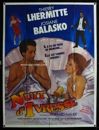 k215 NUIT D'IVRESSE French one-panel movie poster '86 sexy Philippe artwork!