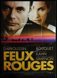 k229 RED LIGHTS French one-panel movie poster '04 Georges Simenon