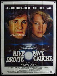 k230 RIVE DROITE RIVE GAUCHE French one-panel movie poster '84 Depardieu