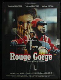 k232 ROUGE GORGE French one-panel movie poster '85 Victoria Abril, Zucca