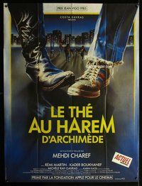 k242 TEA IN THE HAREM French one-panel movie poster '85 Yves Prince art!