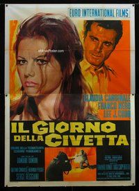 k099 MAFIA Italian two-panel movie poster '69 Giuliano Nistri artwork!