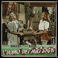 k046 IT HAD TO BE YOU Italian photobusta movie poster '47 Rogers