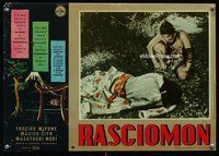 k055 RASHOMON Italian photobusta movie poster '50 Kurosawa, Mifune