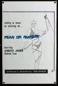 m043 LOT OF 100 FEAR OR FANTASY 1SHEETS '70 sexy art! 