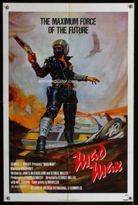m006 LOT OF 281 1970s 1SHEETS w/ ESB, Mad Max, Maniac! 