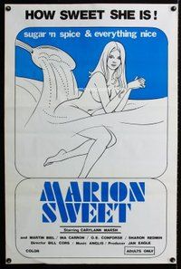 m063 LOT OF 30 MARION SWEET 1SHEETS '75 great art! 