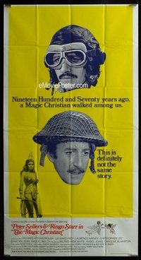 n422 MAGIC CHRISTIAN int'l three-sheet movie poster '70 different image!