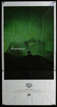 n476 ROSEMARY'S BABY three-sheet movie poster '68 Polanski, Mia Farrow