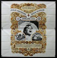 n171 DARLING LILI six-sheet movie poster '70 Julie Andrews, Blake Edwards