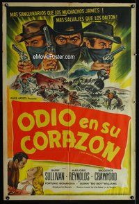 n621 BAD MEN OF TOMBSTONE Argentinean movie poster '48 Sullivan