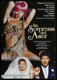 n625 BELLE AL BAR Argentinean movie poster '94 transsexuals!