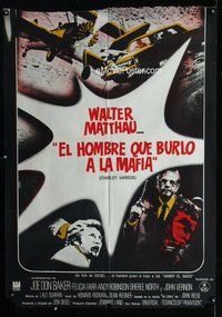 n641 CHARLEY VARRICK Argentinean movie poster '73 Matthau, Siegel