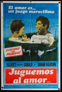 n712 I WILL I WILL FOR NOW Argentinean one-sheet movie poster '76 Gould
