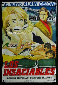 n716 INSATIABLES Argentinean movie poster '69 Dorothy Malone