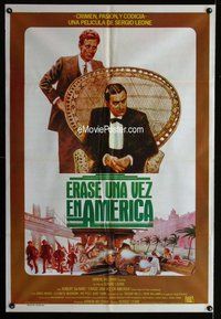 n757 ONCE UPON A TIME IN AMERICA Argentinean movie poster '84