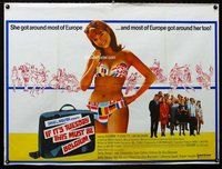 n112 IF IT'S TUESDAY THIS MUST BE BELGIUM British quad movie poster '69