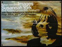 n113 IMAGES British quad movie poster '72 Robert Altman,Susannah York