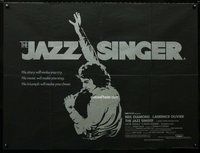 n116 JAZZ SINGER British quad movie poster '81 Neil Diamond