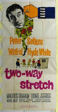 n070 2-WAY STRETCH English three-sheet movie poster '60 Peter Sellers