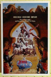 p197 JEWEL OF THE NILE one-sheet movie poster '85 Michael Douglas, Turner