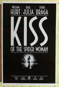 p203 KISS OF THE SPIDER WOMAN one-sheet movie poster '85 William Hurt