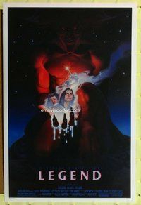 p207 LEGEND one-sheet movie poster '86 Tom Cruise, Ridley Scott, fantasy!