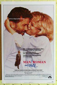 p226 MAN, WOMAN & CHILD one-sheet movie poster '83 Martin Sheen, Nelson