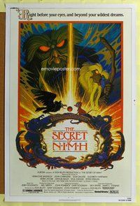 p273 SECRET OF NIMH one-sheet movie poster '82 Don Bluth, Hildebrandt art!