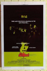 p275 SENTINEL one-sheet movie poster '77 Chris Sarandon, Cristina Raines