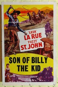 p048 LASH LA RUE '50s Al 'Fuzzy' St. John, Son of Billy The Kid!