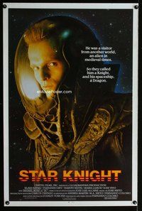 p282 STAR KNIGHT one-sheet movie poster '85 Klaus Kinski, Harvey Keitel