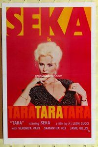 p290 TARA one-sheet movie poster '81 Seka, Ron Jeremy, sexploitation!