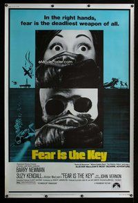t151 FEAR IS THE KEY Forty by Sixty movie poster '73 Alistair MacLean, Kendall