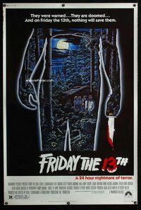 t155 FRIDAY THE 13th Forty by Sixty movie poster '80 cool Alex Ebel artwork!